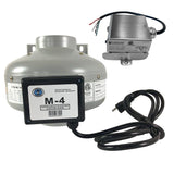 Tjernlund M-4DBT Automatic Dryer Booster Exhaust Fan 200 CFM