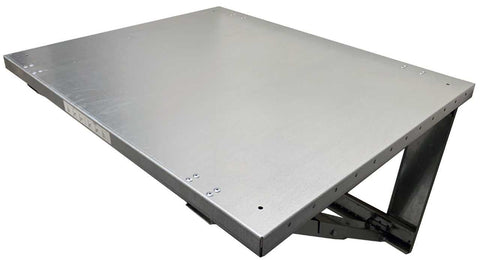 FB2632P "Lock N Load" Folding Work Bench adds space saving functionality to Garages, Kitchens, Laundry Rooms, Tool Sheds, and Utility Rooms, 26" x 32" (Heavy Duty - 250 Lbs Rating)